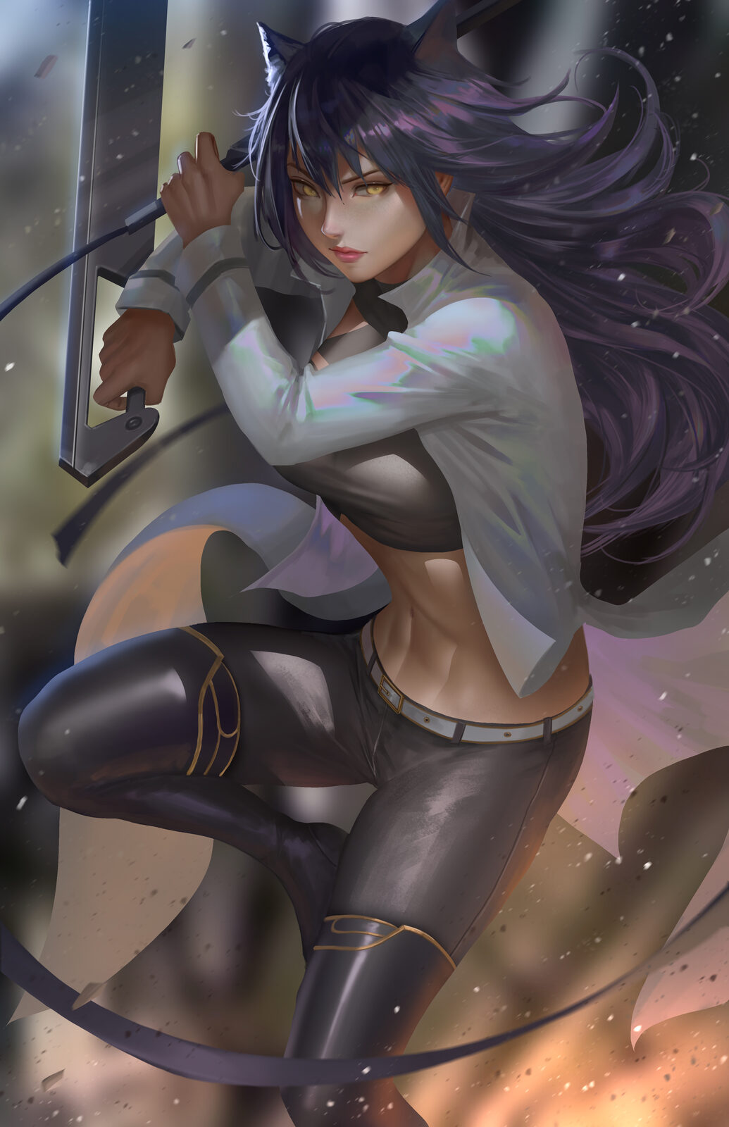 Blake Belladonna Wall Art | RWBY Acrylic, Canvas, Metal Prints