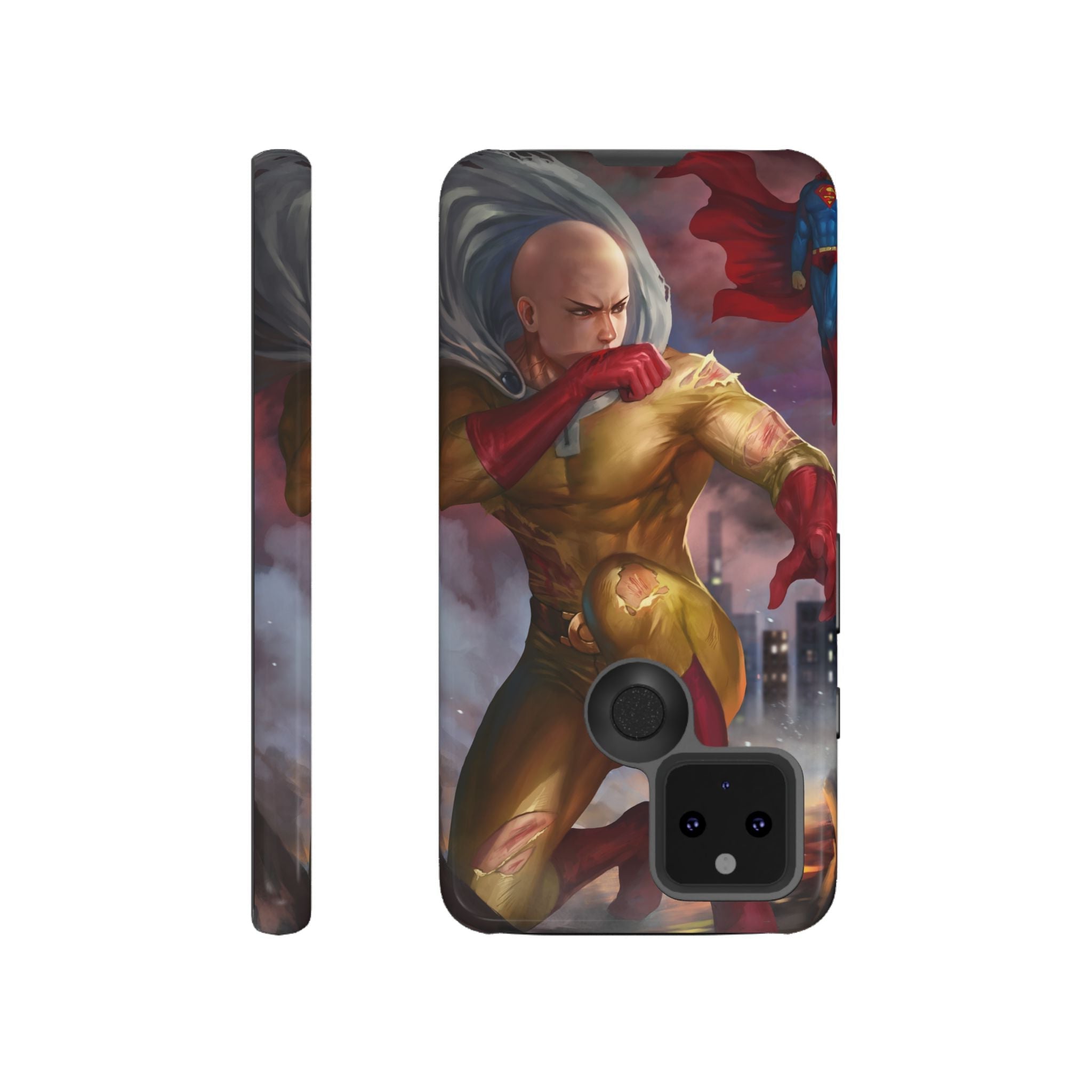 Invincible Heroes Collide Phone Case