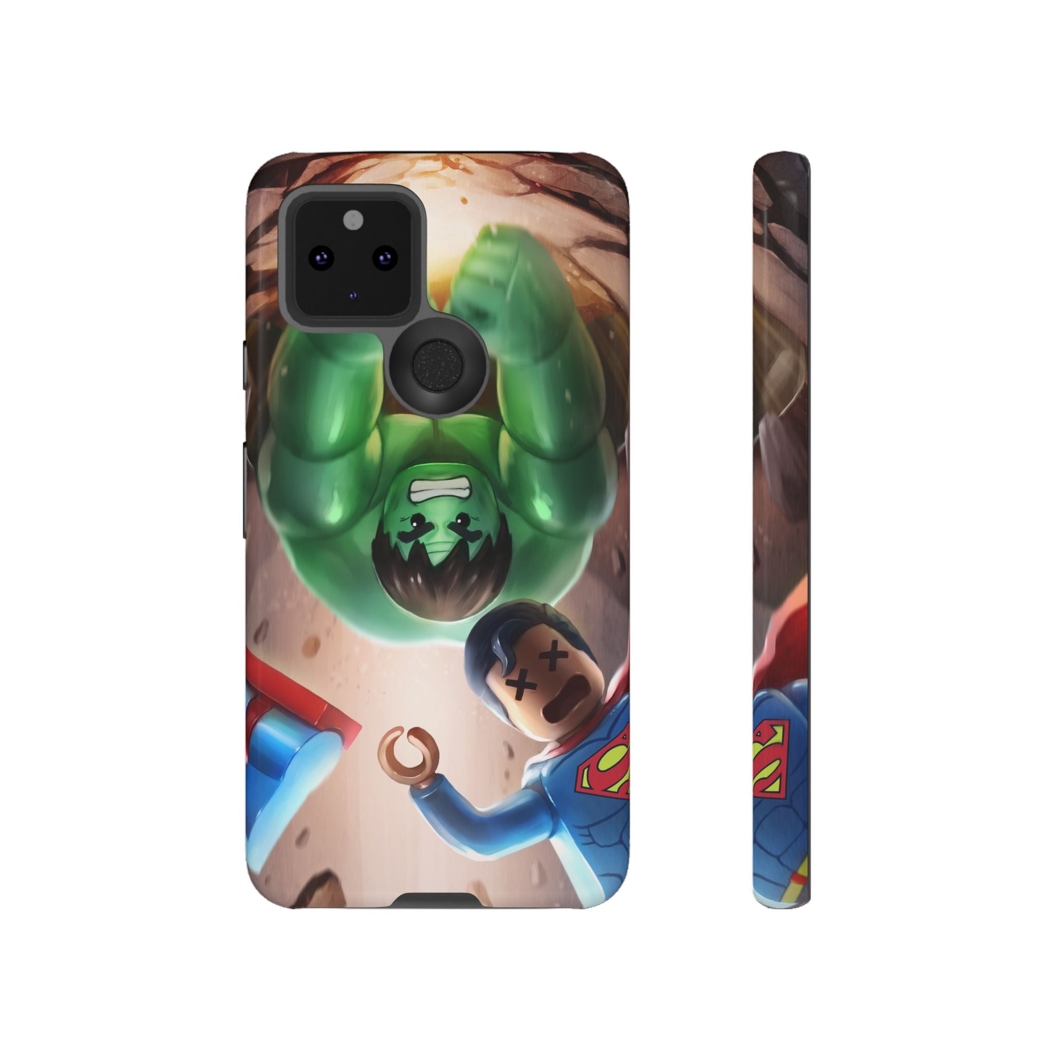Brick-Built Titans Clash Phone Case
