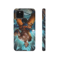 Azure Saiyan Ascendant Phone Case