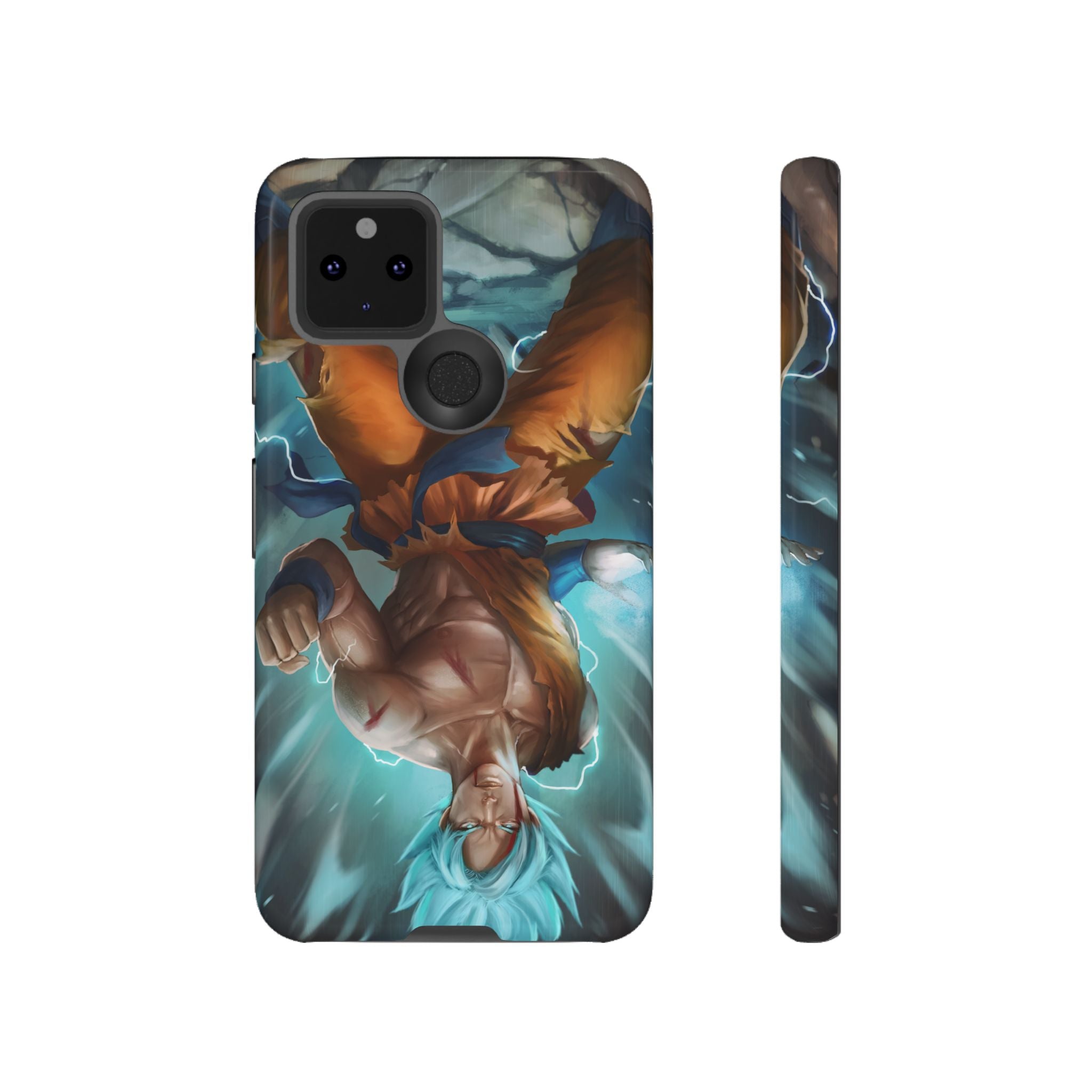Azure Saiyan Ascendant Phone Case
