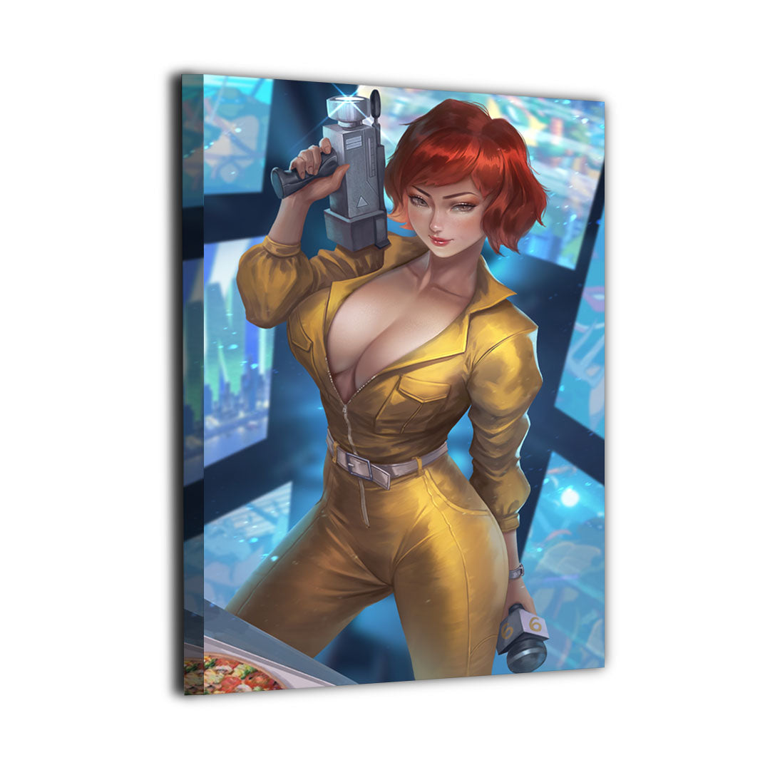 News Reporter Hero Wall Art