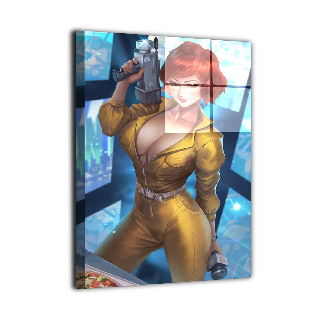 News Reporter Hero Wall Art