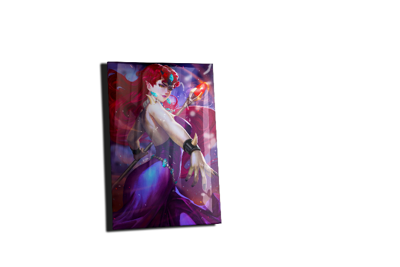 Sorceress of the Dark Realm Wall Art