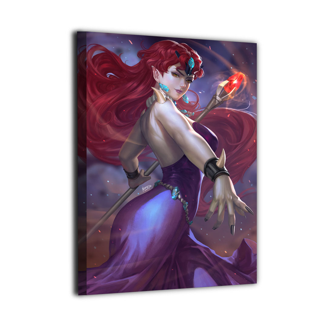 Sorceress of the Dark Realm Wall Art