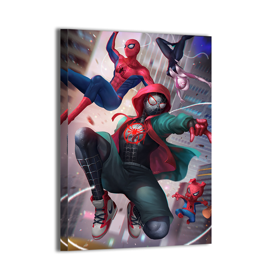 Spider-Verse Swing Wall Art