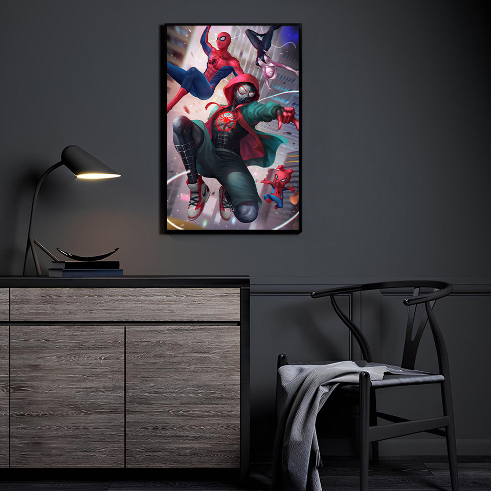 Spider-Verse Swing Wall Art