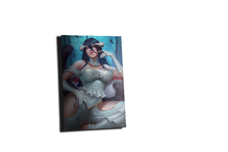 Midnight Winged Overseer Wall Art