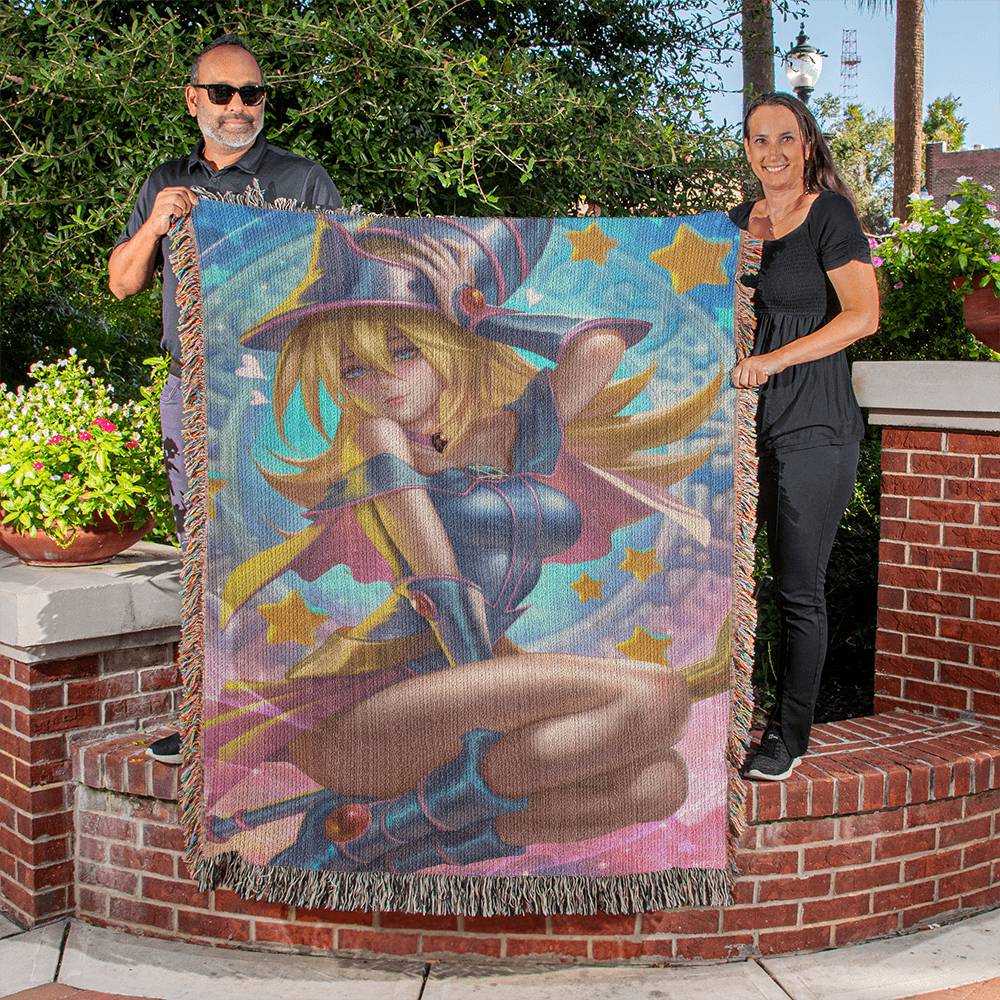 Dark Magitian Girl 50x60 Blanket