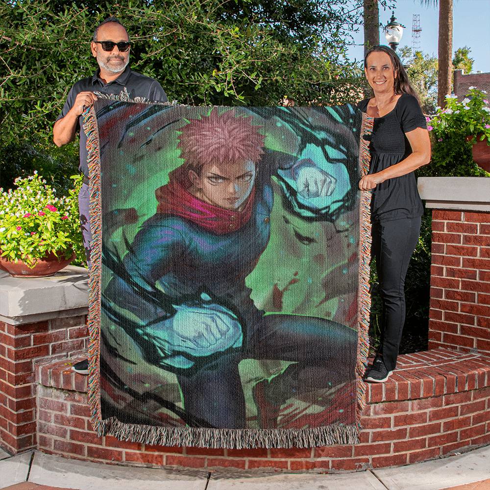 Cursed Vessel Resolve Woven Blanket