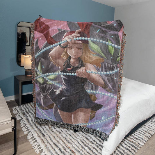 Asakura Anna Shaman King 50x60 Blanket