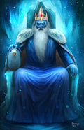 Frozen Throne King Wall Art original artwork by Nopeys