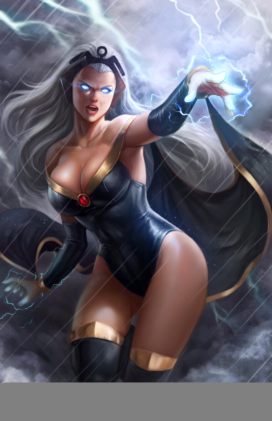 Mistress of the Storm Wall Art original artwork by Nopeys
