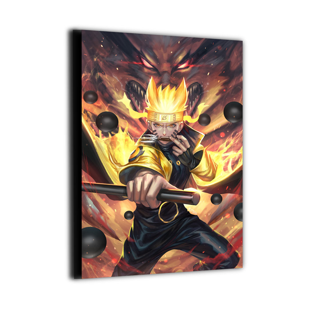 Naruto Naruto Shippuden canvas Print, Premium Wall Art by Nopeys