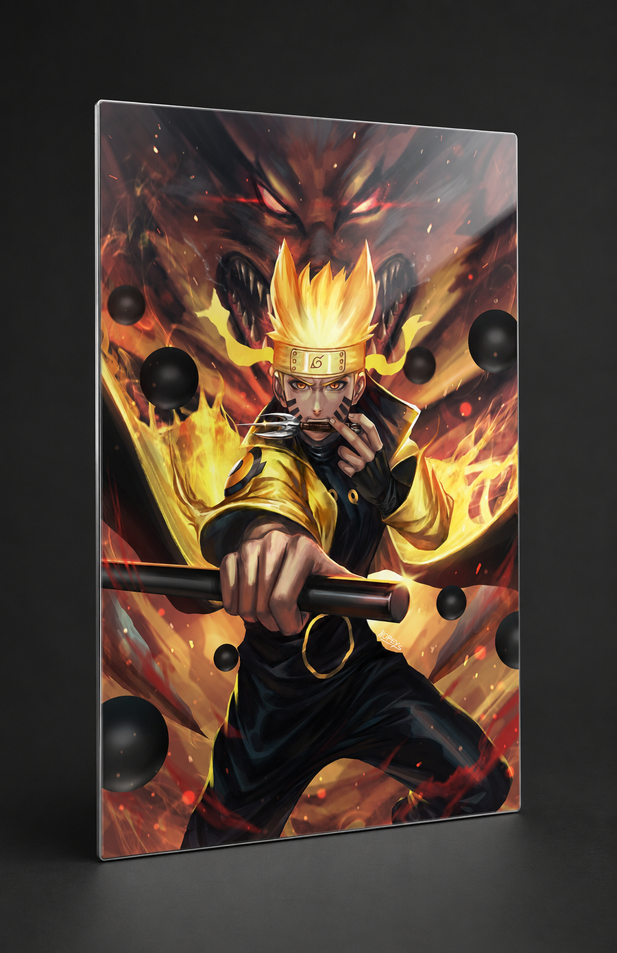Nopeys artwork displayed as metal