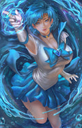 Aqua Intellect Wall Art original artwork by Nopeys